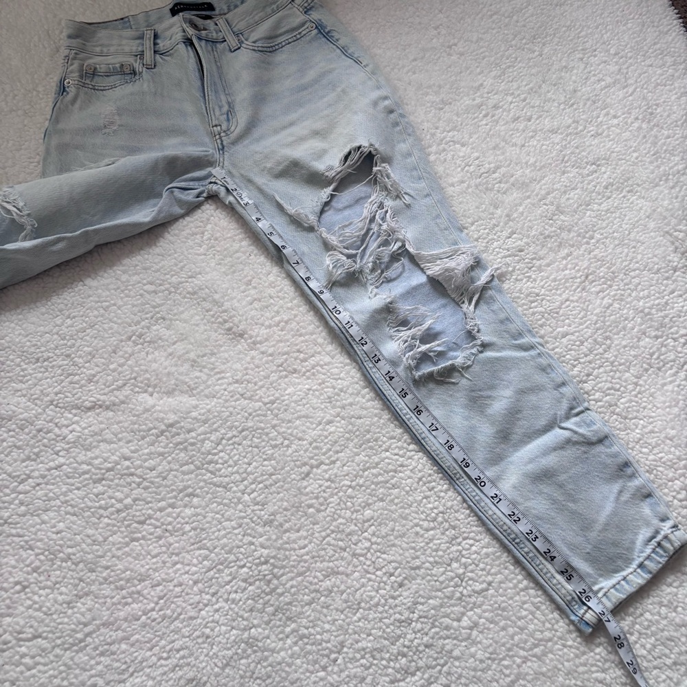 ⭐️⭐️⭐️Aeropostale Light Blue Mom Jeans - Picture 8 of 8